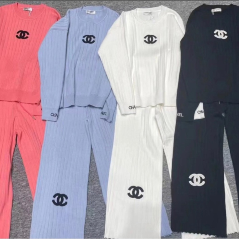 CC wide leg sweater set